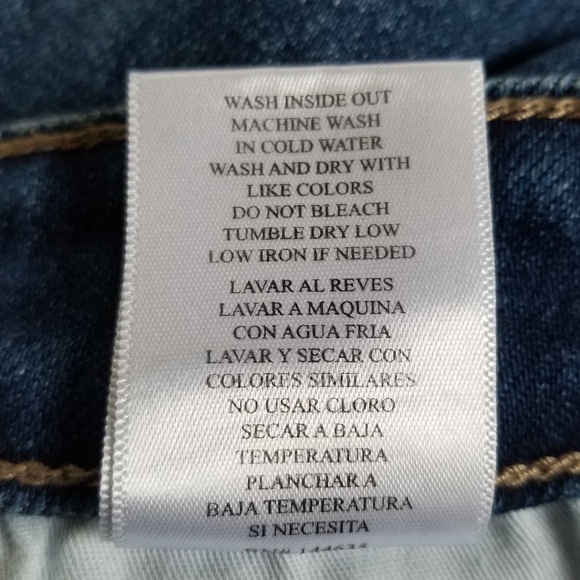 KanCan Kurvy‎ Distressed Ultra High Rise Ankle Skinny Jeans Size 25 - Picture 13 of 13